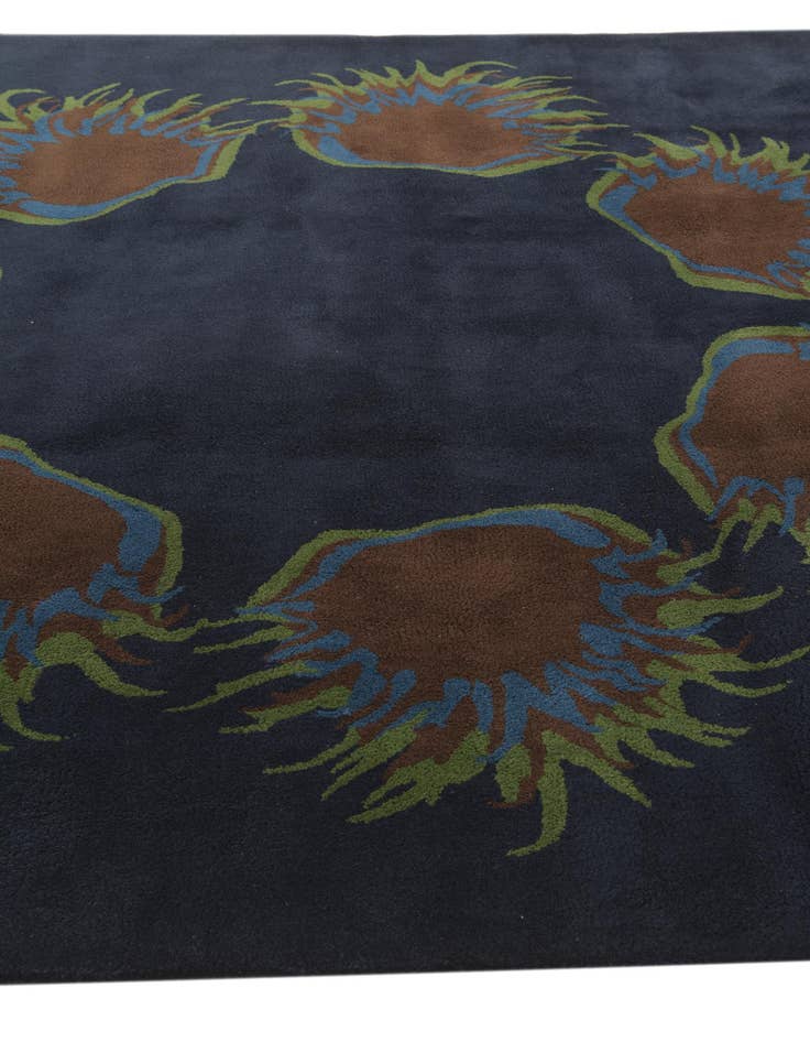 Detail image of  7' 6 x 7' 6 Luna Wool Square Rug