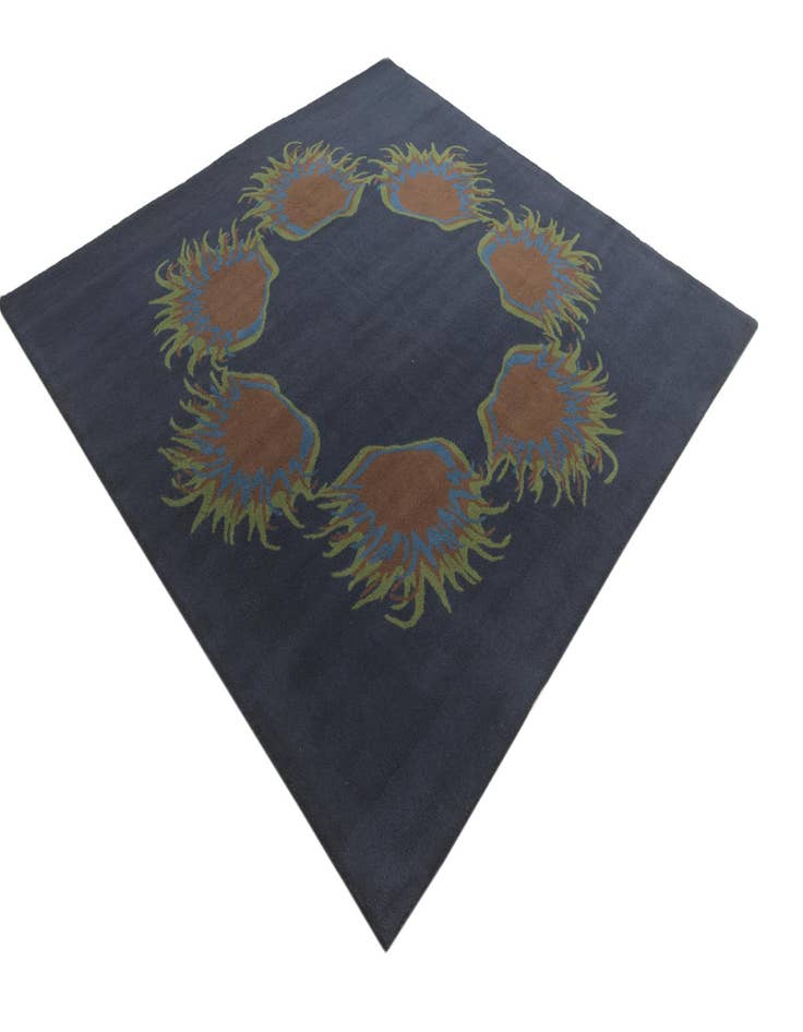 Detail image of  7' 7 x 7' 7 Luna Wool Square Rug