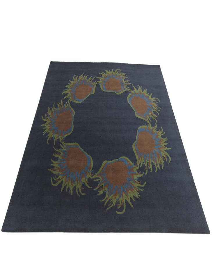 Detail image of  7' 7 x 7' 7 Luna Wool Square Rug