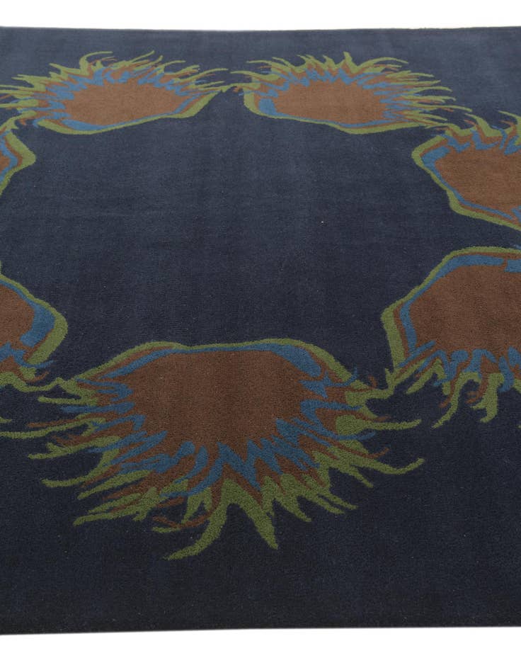 Detail image of  7' 7 x 7' 7 Luna Wool Square Rug