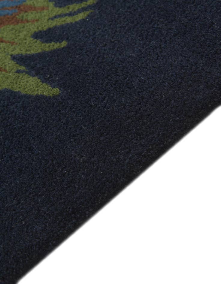 Detail image of  7' 7 x 7' 7 Luna Wool Square Rug