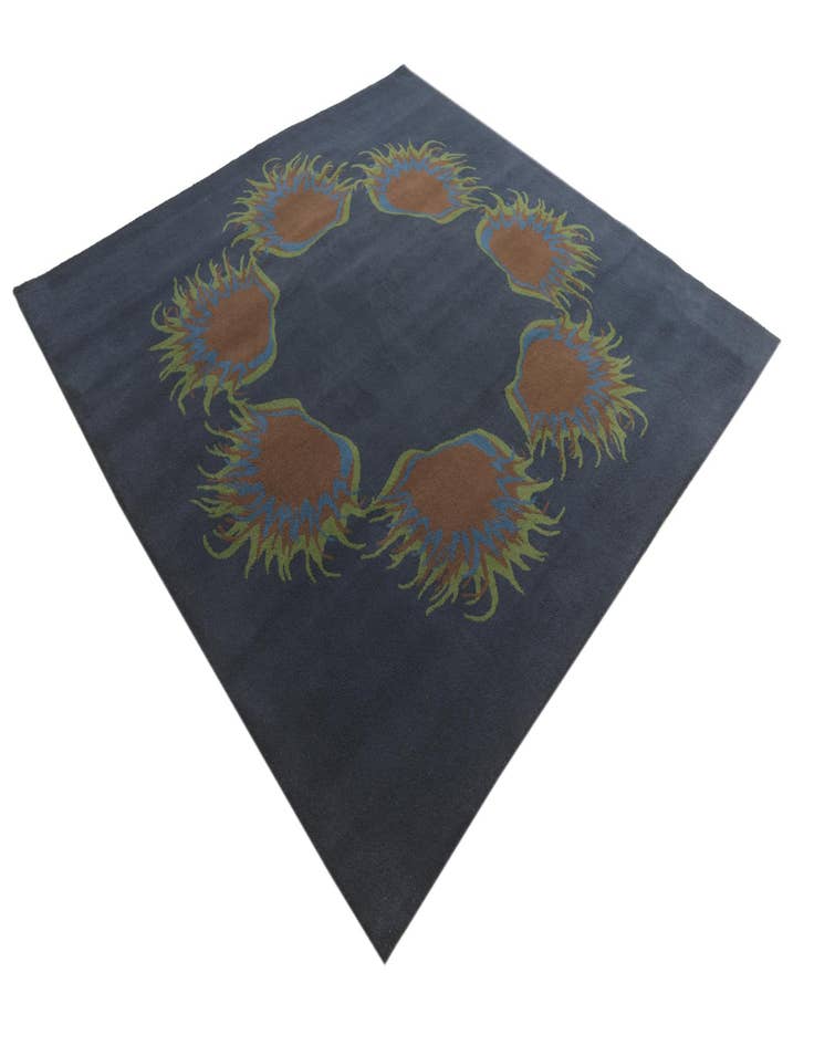 Detail image of  7' 6 x 7' 7 Luna Wool Square Rug