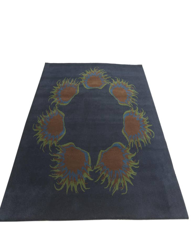 Detail image of  7' 6 x 7' 7 Luna Wool Square Rug