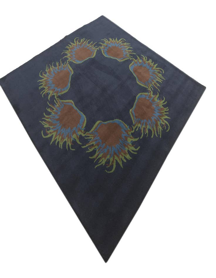 Detail image of  7' 5 x 7' 7 Luna Wool Square Rug