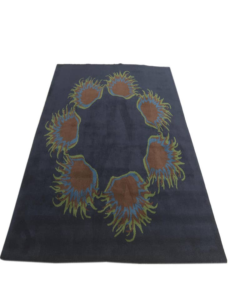 Detail image of  7' 5 x 7' 7 Luna Wool Square Rug