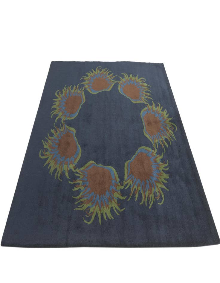 Detail image of  7' 7 x 7' 7 Luna Wool Square Rug