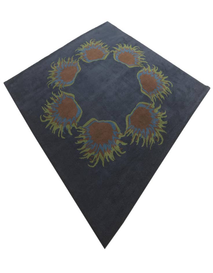 Detail image of  7' 7 x 7' 7 Luna Wool Square Rug