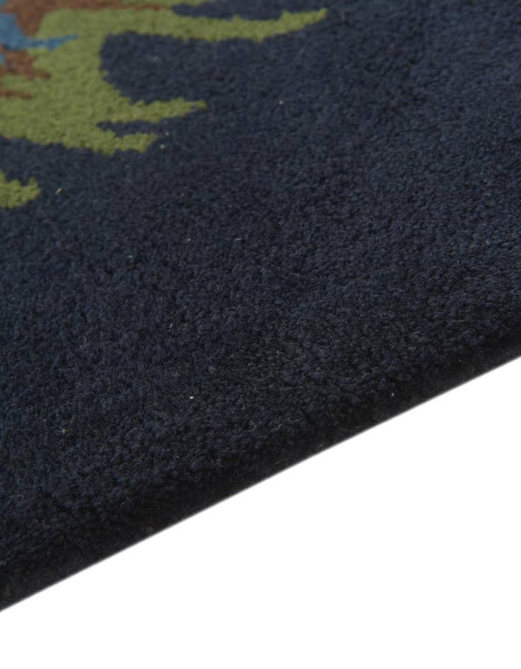 Detail image of  7' 7 x 7' 7 Luna Wool Square Rug