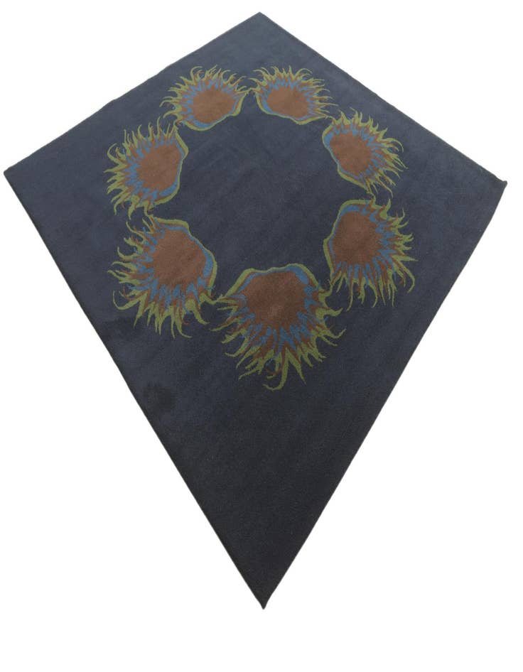 Detail image of  7' 3 x 7' 6 Luna Wool Square Rug