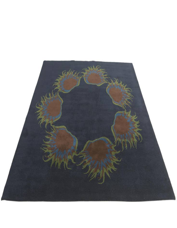 Detail image of  7' 3 x 7' 6 Luna Wool Square Rug