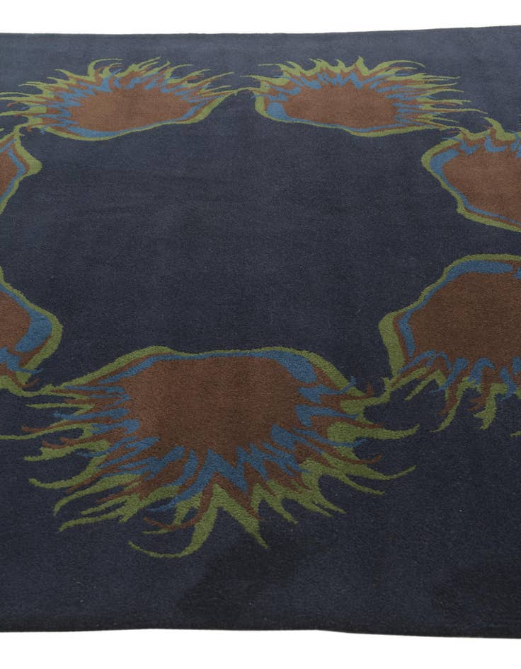 Detail image of  7' 3 x 7' 6 Luna Wool Square Rug