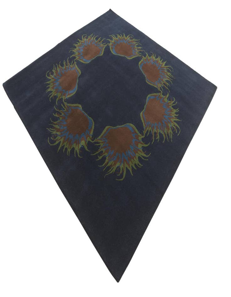 Detail image of  7' 7 x 7' 7 Luna Wool Square Rug