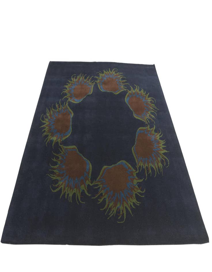 Detail image of  7' 7 x 7' 7 Luna Wool Square Rug