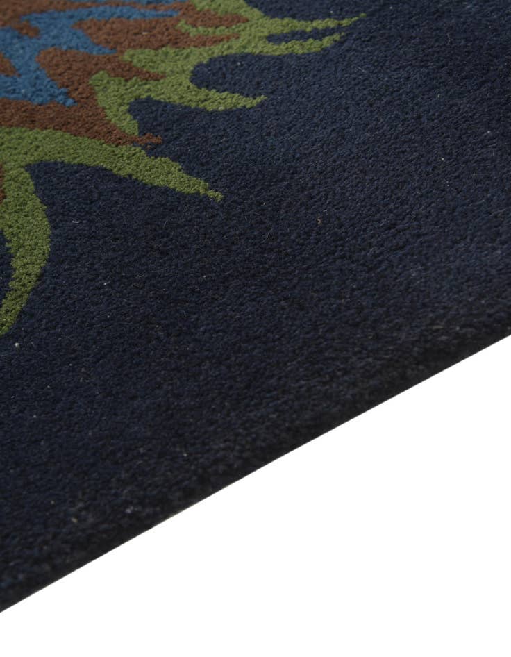 Detail image of  7' 7 x 7' 7 Luna Wool Square Rug