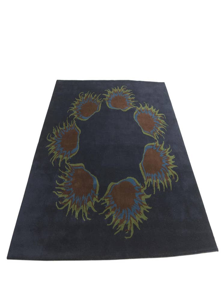 Detail image of  7' 6 x 7' 7 Luna Wool Square Rug