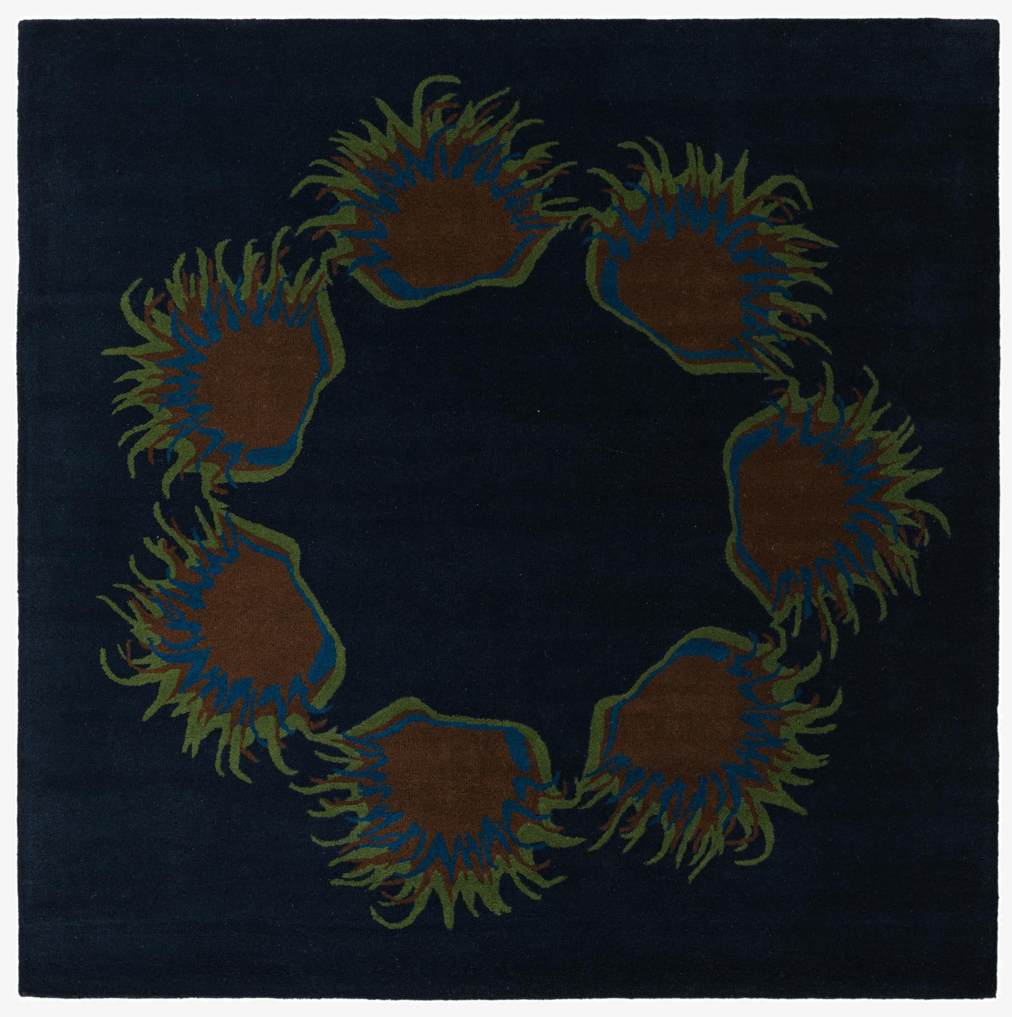  7' 7 x 7' 7 Luna Wool Square Rug