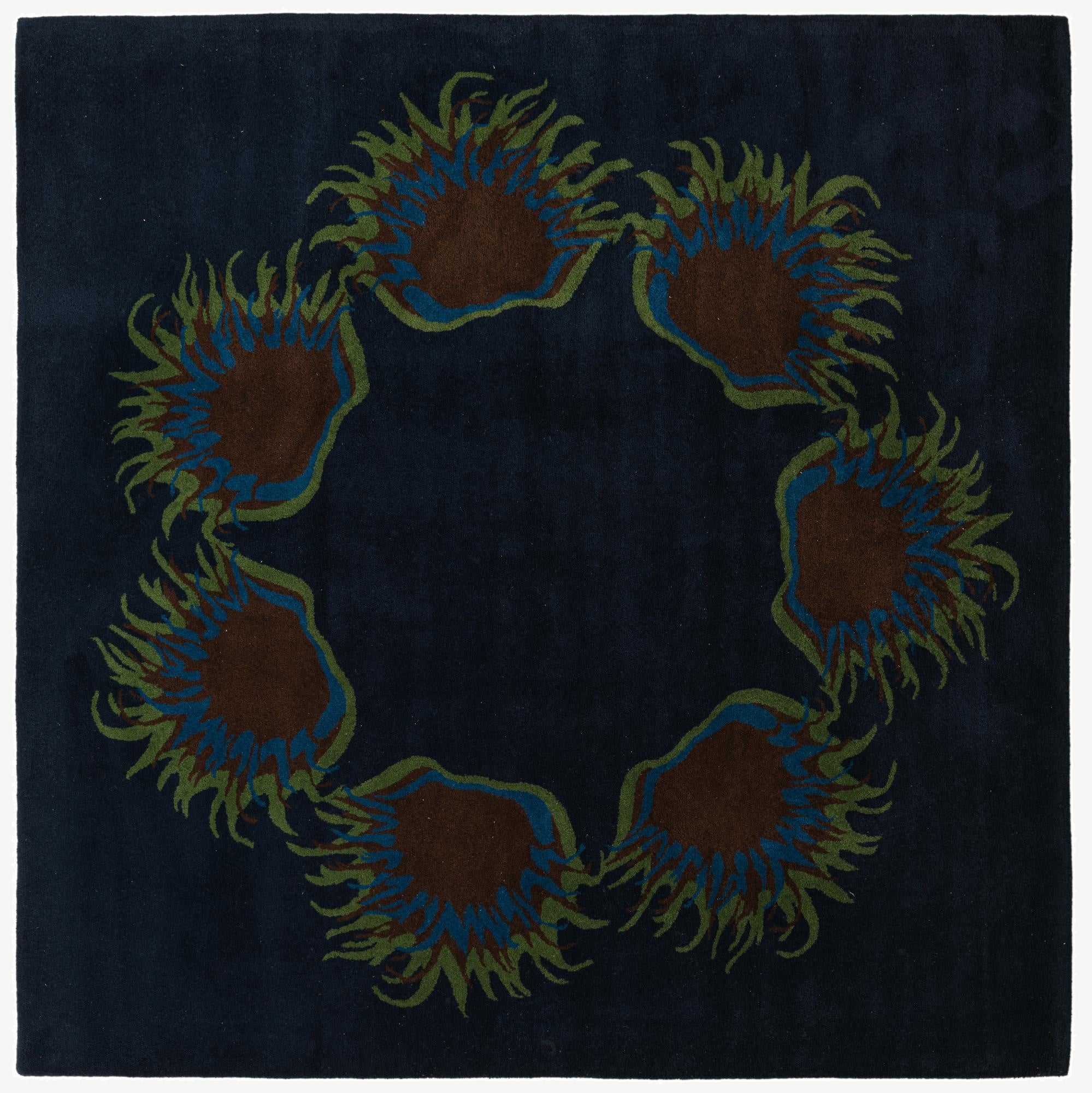  7' 6 x 7' 6 Luna Wool Square Rug