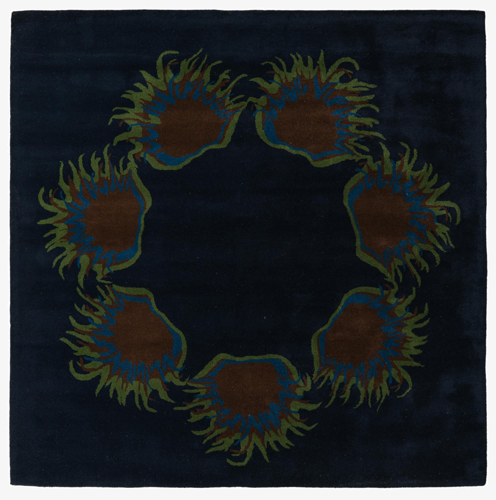  7' 6 x 7' 6 Luna Wool Square Rug