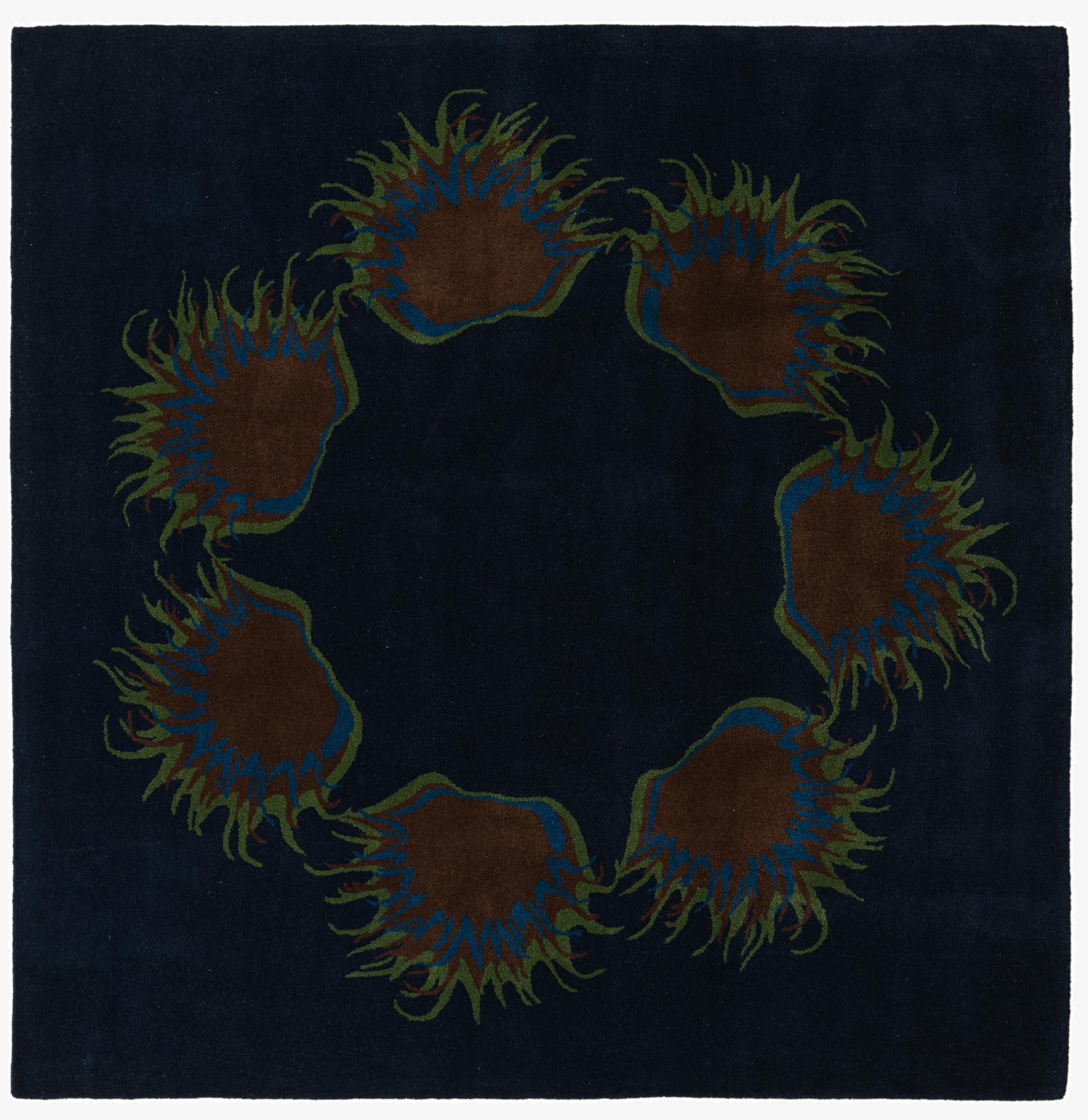  7' 7 x 7' 7 Luna Wool Square Rug