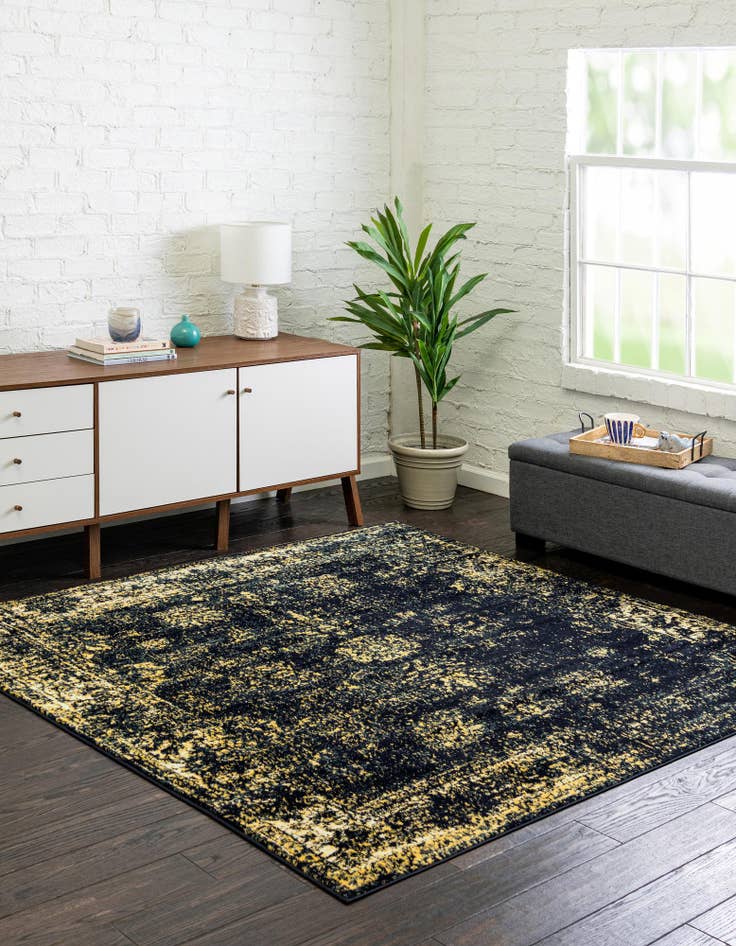 Detail image of  6' x 6' Monte Carlo Square Rug