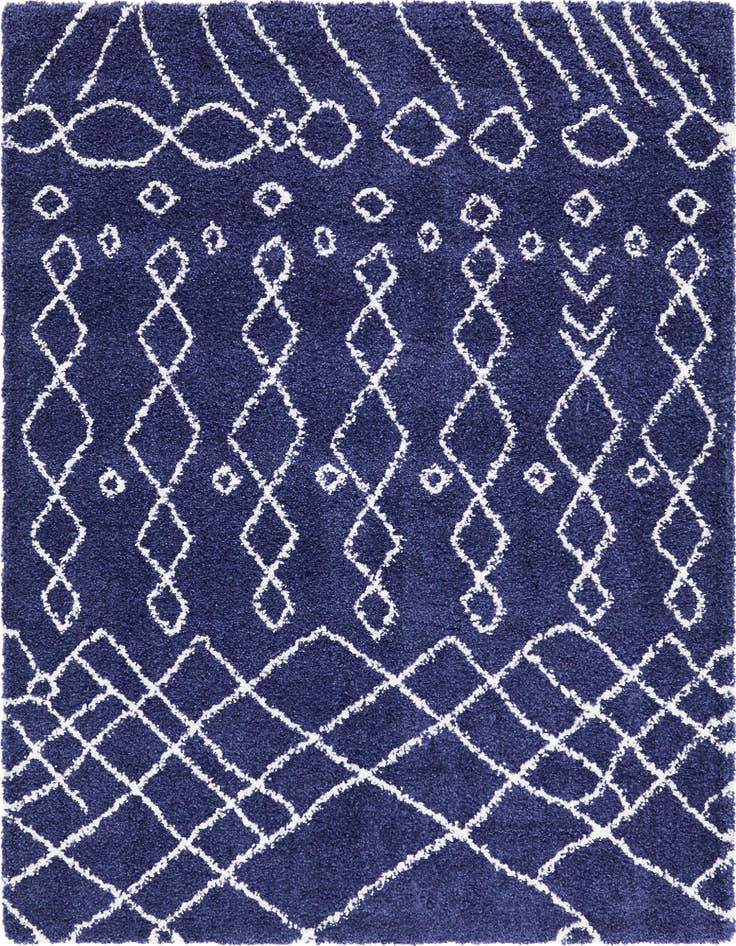 Detail image of  8' x 8' Moroccan Shag Square Rug