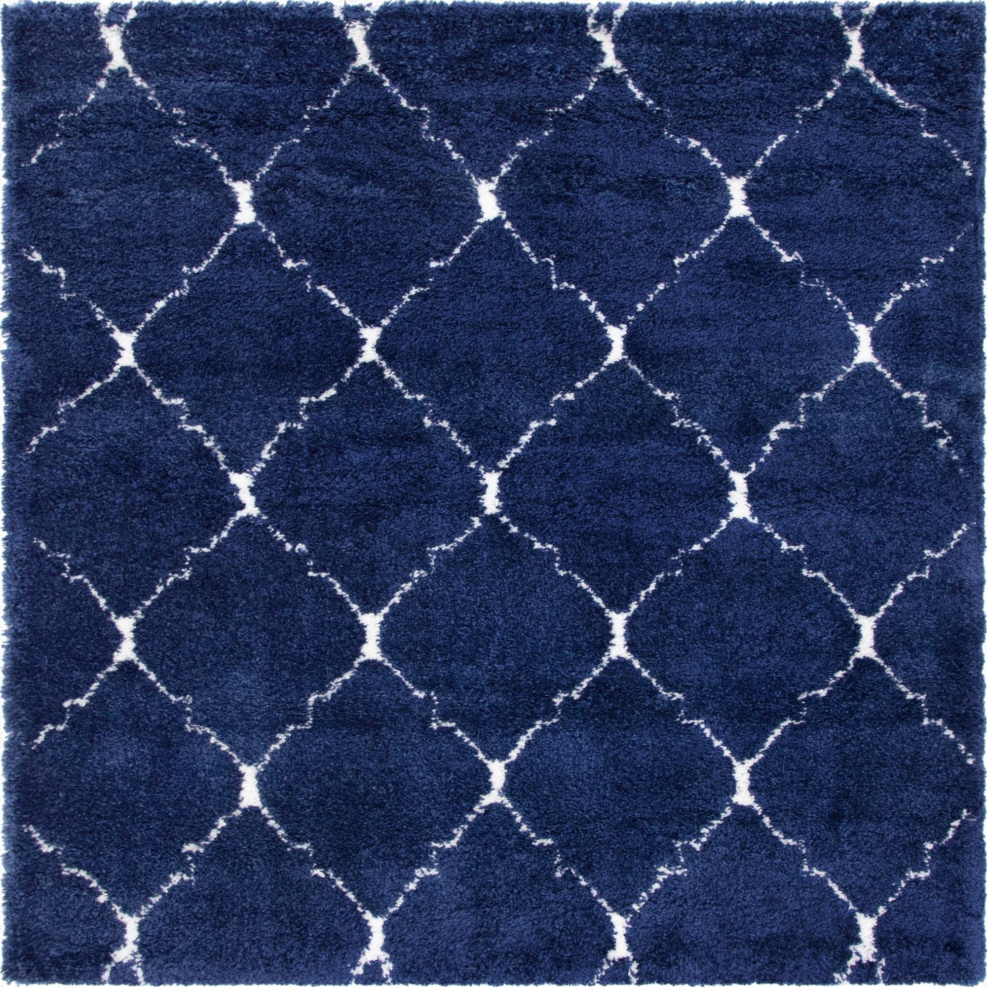 Primary image  7' 10 x 7' 10 Moroccan Shag Square Rug