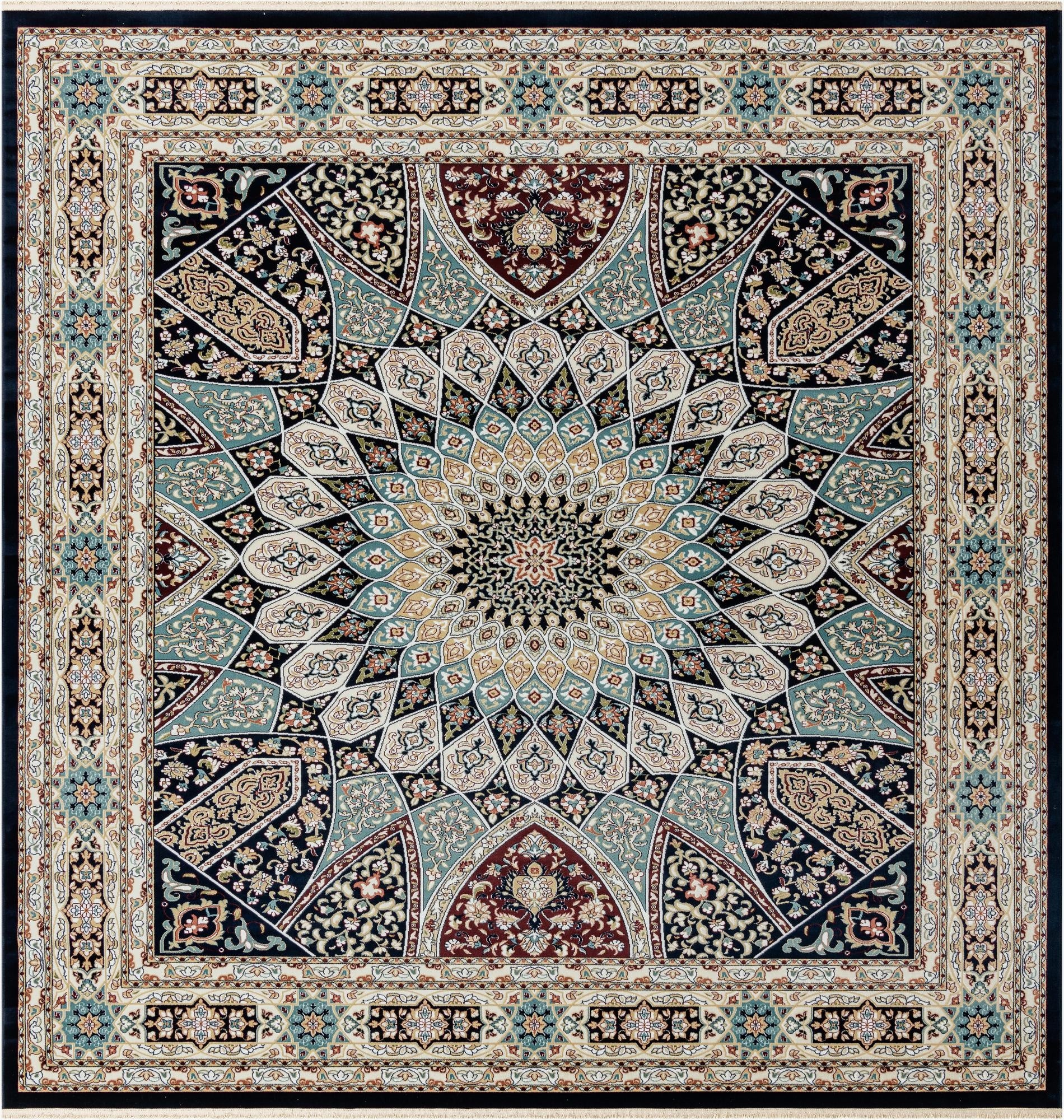  10' x 10' Nain Design Square Rug