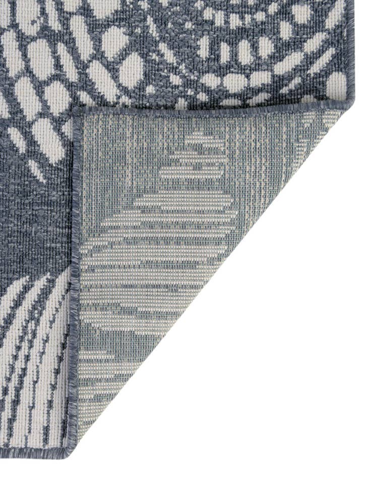 Detail image of  7' 10 x 7' 10  Washable Coastal Indoor / Outdoor Square Rug