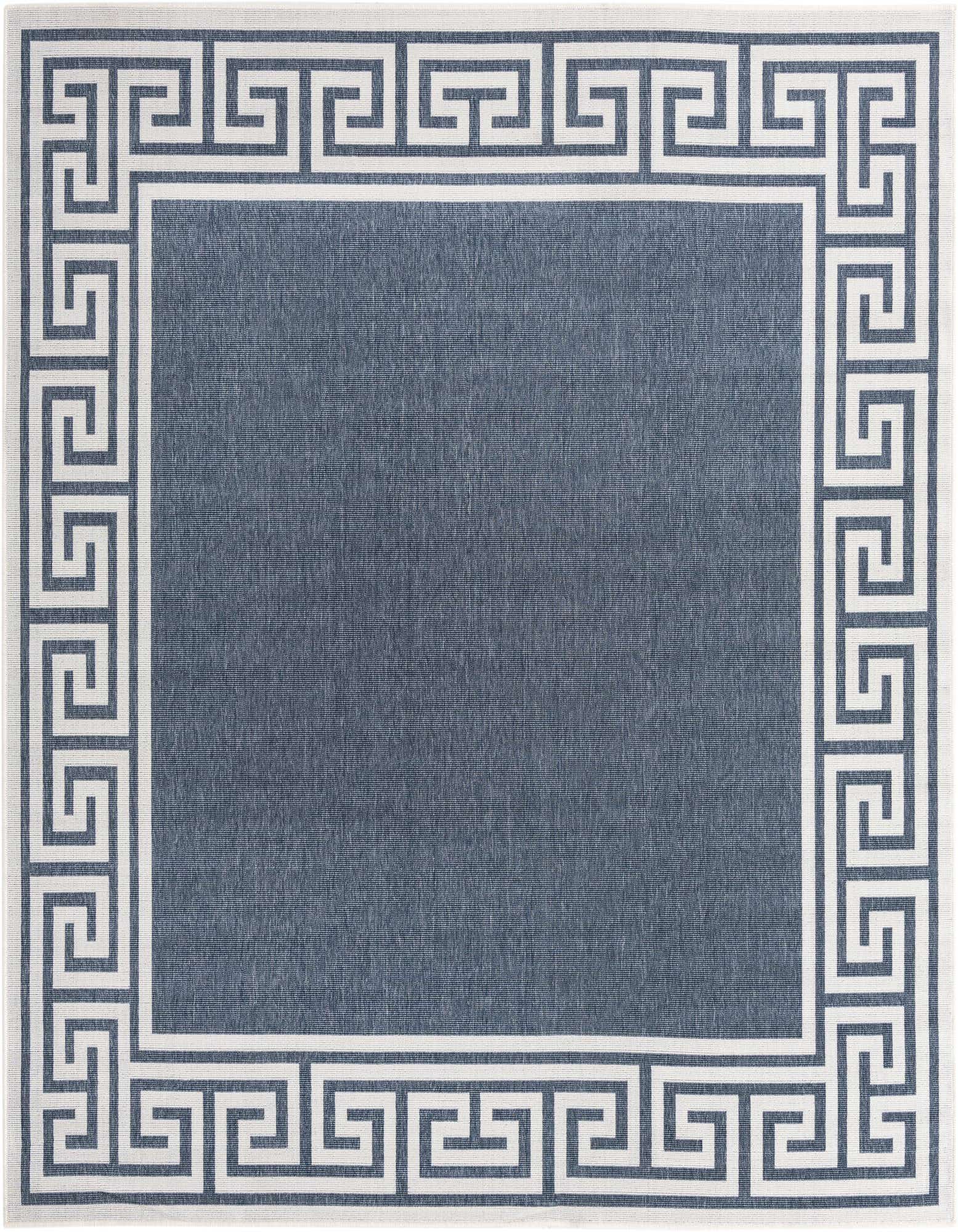 Primary image  7' 10 x 7' 10  Washable Coastal Indoor / Outdoor Square Rug