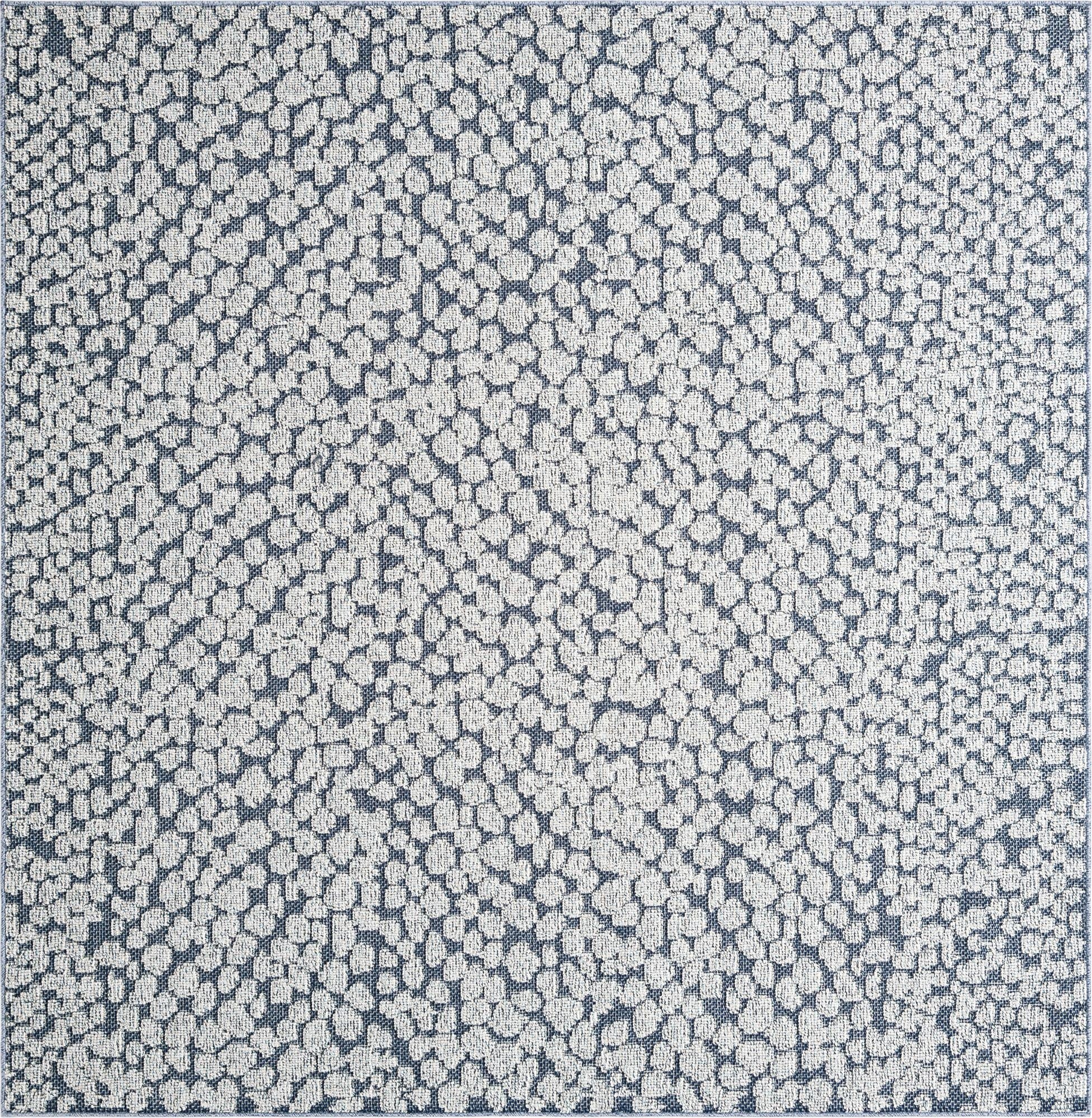  7' 10 x 7' 10  Washable Safari Indoor / Outdoor Square Rug