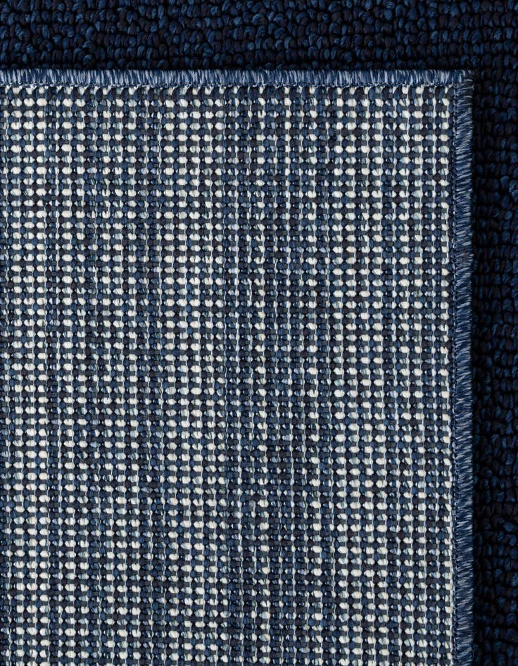 Detail image of  7' 10 x 7' 10  Washable Solid Indoor / Outdoor Square Rug