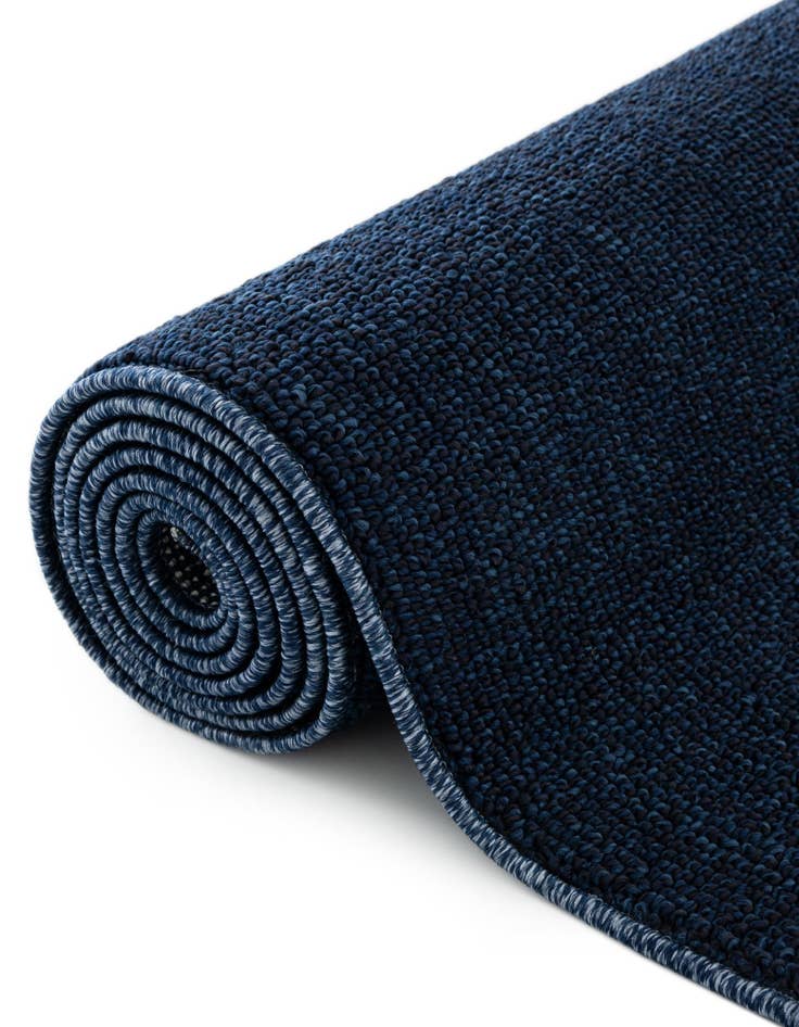 Detail image of  7' 10 x 7' 10  Washable Solid Indoor / Outdoor Square Rug