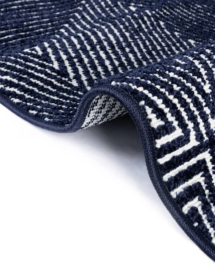 Detail image of  7' 10 x 7' 10  Washable Sabrina Soto Indoor / Outdoor Square Rug