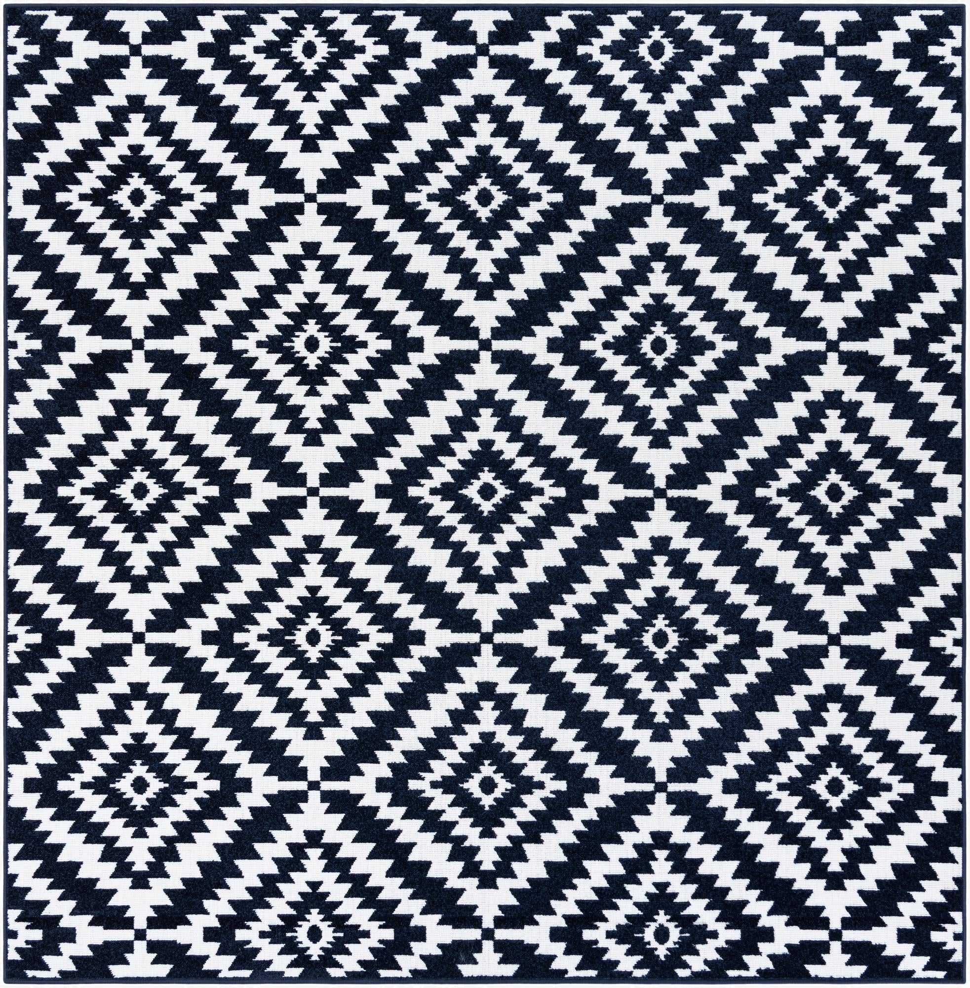  7' 10 x 7' 10  Washable Sabrina Soto Indoor / Outdoor Square Rug