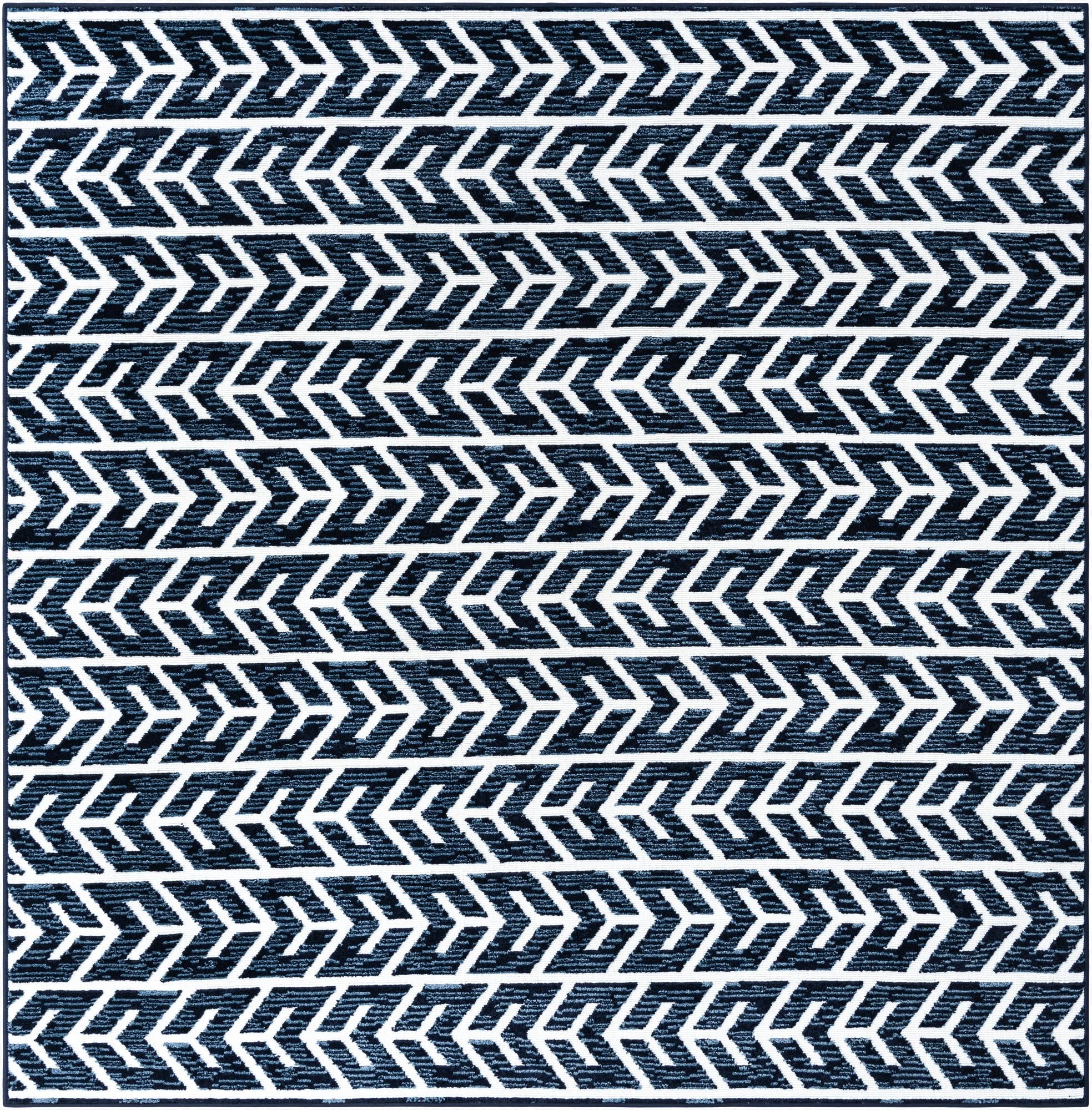  7' 10 x 7' 10  Washable Sabrina Soto Aston Indoor / Outdoor Square Rug