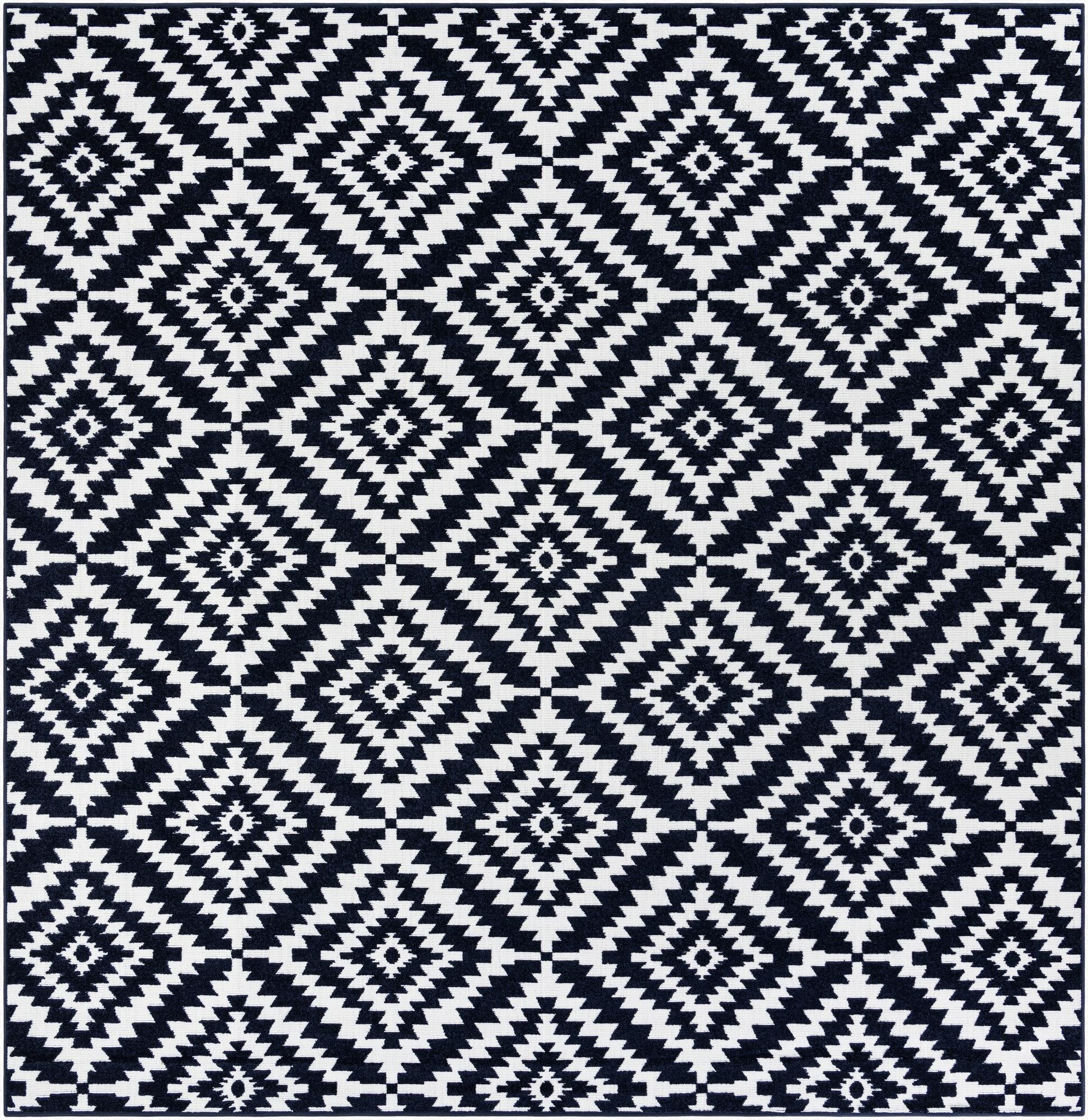  10' x 10'  Washable Sabrina Soto Indoor / Outdoor Square Rug