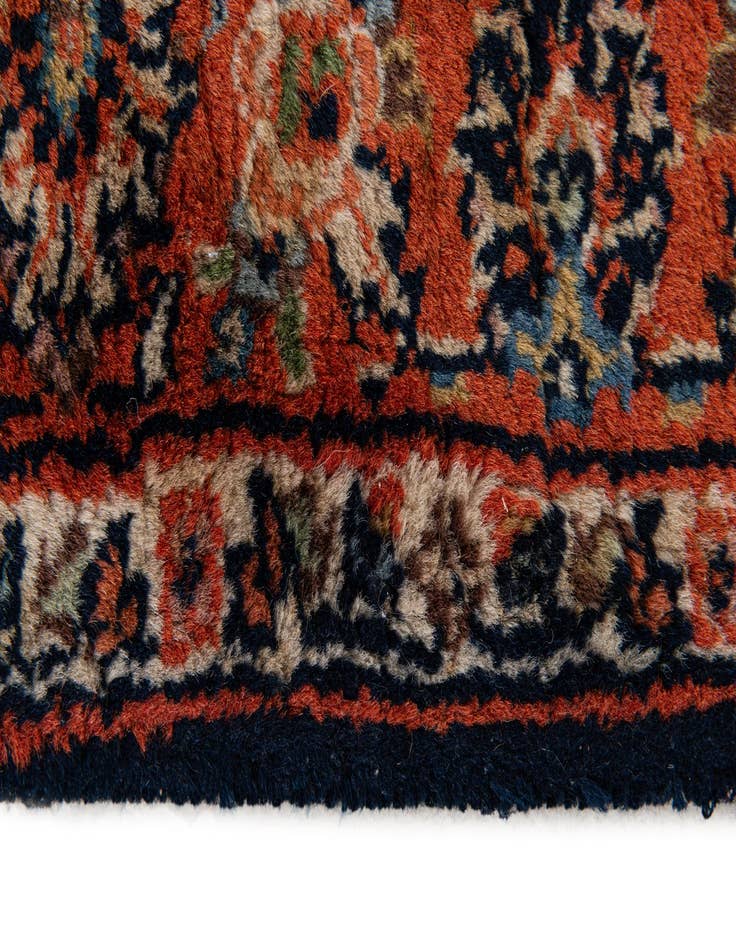 Detail image of  3' x 3' 2  Hand Knotted Sarough Wool Square Rug