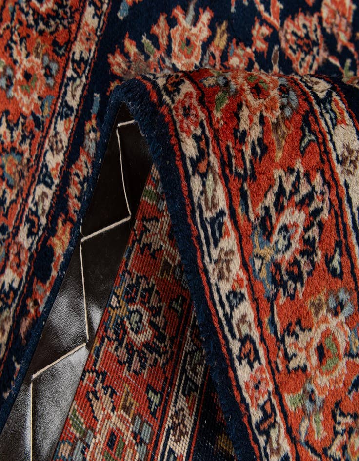 Detail image of  3' x 3' 2  Hand Knotted Sarough Wool Square Rug