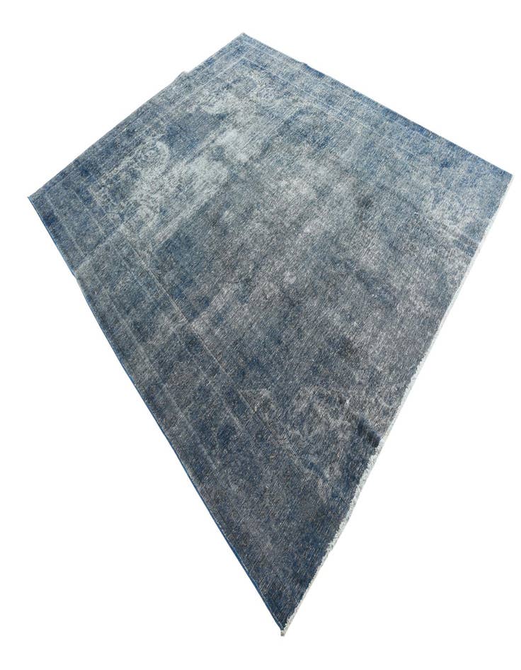 Detail image of  8' x 9' 4  Hand Knotted Ultra Vintage Persian Wool Square Rug