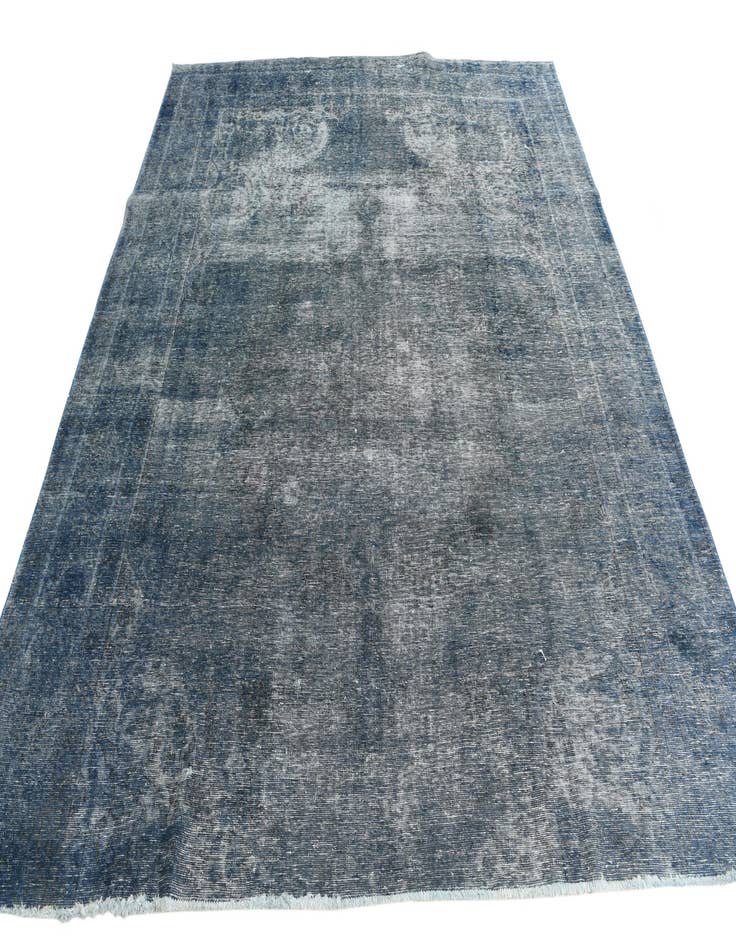 Detail image of  8' x 9' 4  Hand Knotted Ultra Vintage Persian Wool Square Rug