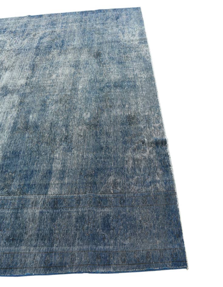 Detail image of  8' x 9' 4  Hand Knotted Ultra Vintage Persian Wool Square Rug