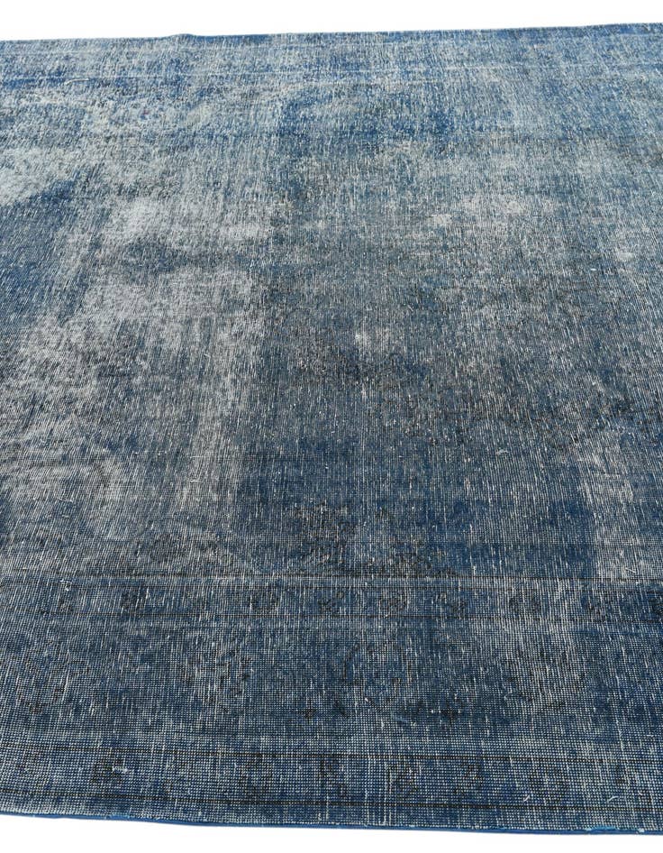 Detail image of  8' x 9' 4  Hand Knotted Ultra Vintage Persian Wool Square Rug