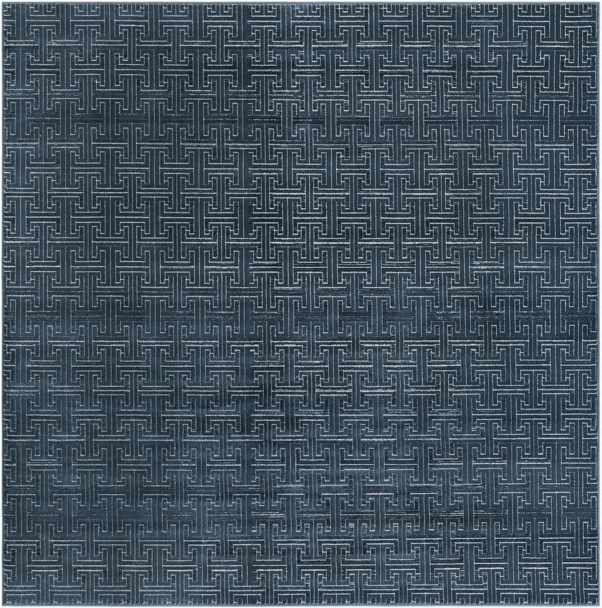 Jill Zarin 7' 10 x 7' 10 Uptown Park Avenue Square Rug