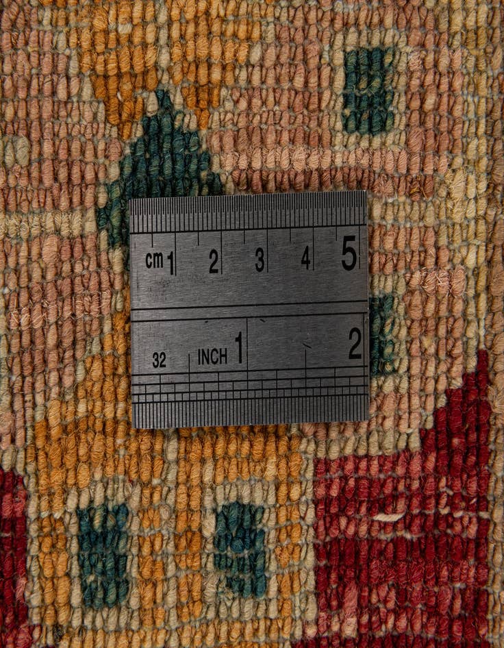 Detail image of  6' 8 x 6' 9  Hand Knotted Ziegler Wool Square Rug