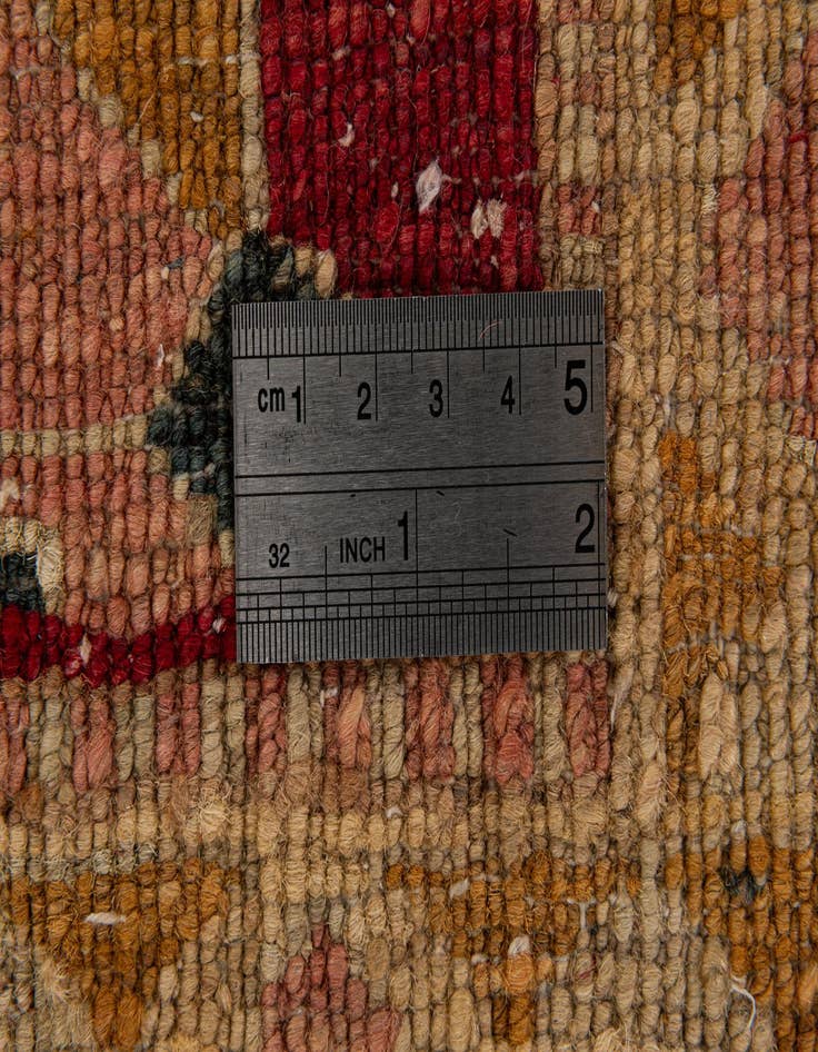 Detail image of  6' 5 x 6' 7  Hand Knotted Ziegler Wool Square Rug