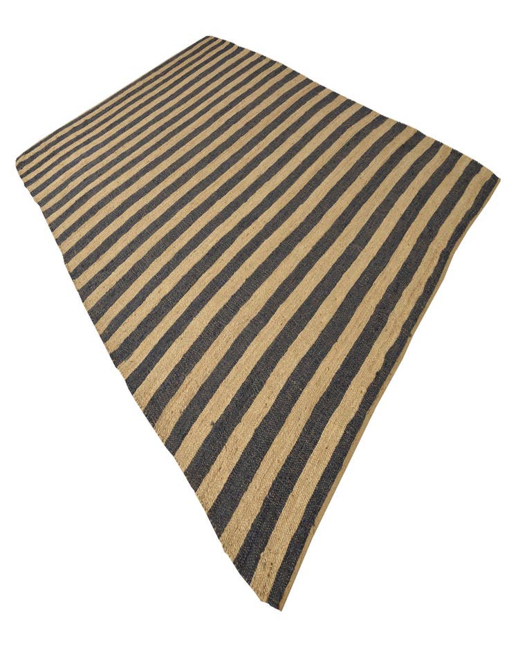 Detail image of  10' x 14' 1  Hand Braided Jute Rug