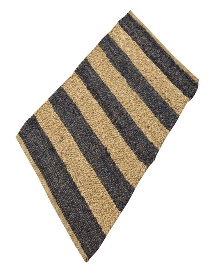 Detail image of  2' 2 x 3' 1  Hand Braided Jute Rug