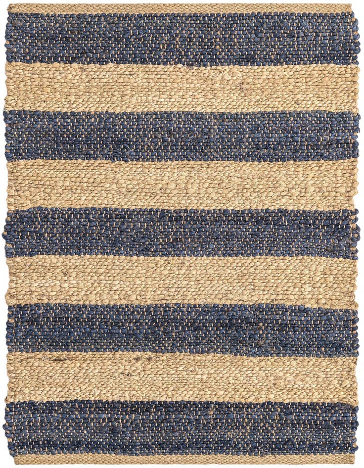 Detail image of  2' 2 x 3' 1  Hand Braided Jute Rug