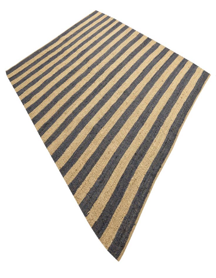 Detail image of  7' 10 x 10'  Hand Braided Jute Rug