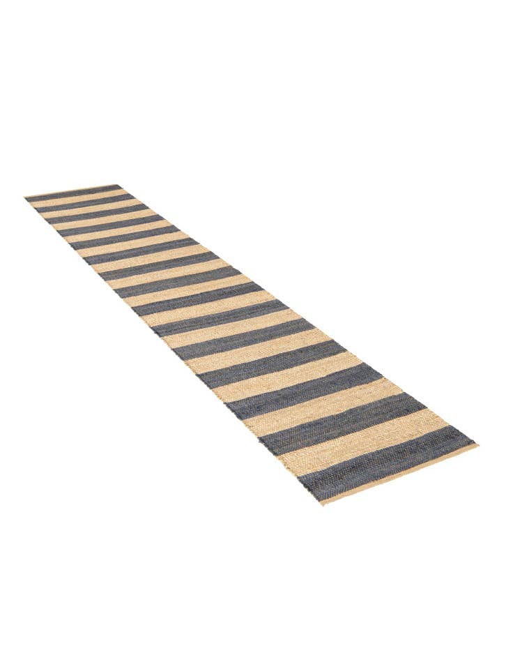 Detail image of  2' 7 x 10'  Hand Braided Jute Runner Rug